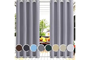 Ufamiluk tenda per esterno con anelli impermeabili Protezione Solare e Privac tenda da sole per esterno balcone verande gazebo da esterno 1 Pezzo 200x200cm (BxH) Grigio