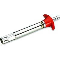 Crystal - LI002 Stainless Steel Lighter, Aristo, Assorted (Color and Design May Vary)