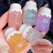 Pakivs 2-teiliges Lippenöl-Set – Mit Pfirsichhonig, Feuchtigkeitsspendend & Nicht Klebrig