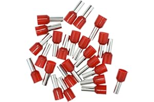 AFELD ELEKTRO Aderendhülsen 10mm² rot, isoliert, 25 Stück