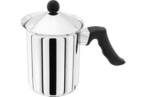 Judge Mousseur à Lait/Pot à Sauce en Acier Inoxydable 18/10, Compatible Induction, poignée Qui Reste Froide, Passe au Lave-Vaisselle, 800 ML