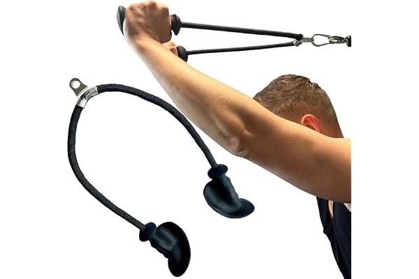 MuscleForge Trizepsrep 92 cm – Trizepsgrepp för Latsdrag & Kabeldragning