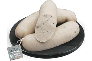 ‎DER PFARÖLLER DER PFARÖLLER Weißwurst – 6 Paar - 12 Stück - 1100g – Bayerische Spezialität nach traditionellem Rezept – Original bayrischer Klassiker