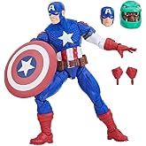 Hasbro Marvel Legends Series Ultimate Captain America Aksiyon Fig&uuml;r&uuml;, The Avengers Classic Comics