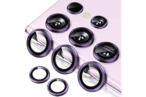 ToVioc Kamera Schutzfolie Kompatibel mit Samsung Galaxy S23 Ultra 5G, [Anti-Kratzfest] [HD] [Keine Blasen] Linseschutzfolie für Samsung Galaxy S23 Ultra 5G - Fuchsie