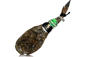 THE BLACK HOOF 4-5 Kg Jambon Iberique PATA NEGRA (Épaule) 100% naturel - Jambon Ibérique Espagnol - Jamon Iberico, Paleta Iberica de Cebo