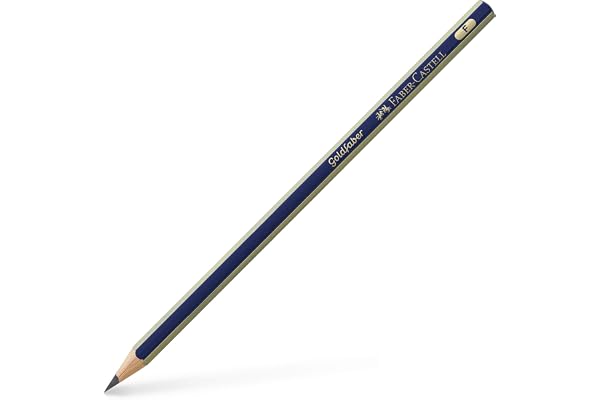 Crayon graphite unique de l’artiste Faber-Castell Goldfaber F