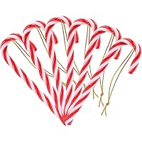 Miniatur-Zuckerstangen Aus Polymerton – 20 Stück, Nicht Essbar, Für Puppenhaus & Basteln