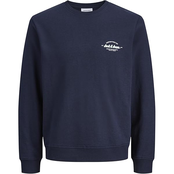 JACK & JONES - JPRBLACHAD BRANDING SWEAT CREW NECK - 12261386 - Peat