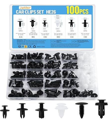 20 Clips De Garniture Habitacle Pour Porte Honda - Réf 91560SZW003 - Neuf