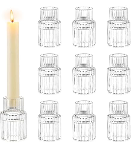 Rokeach Disposable Aluminum Foil Candle Holders - 200 Pack Bulk, Fits Standard Candlesticks, Wax Catchers - View #2