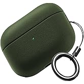 Leather Skin Series Compatible with Minesk Airpods 4th Generation Medium with Fingerprint-Free Exterior and Excellent Protection