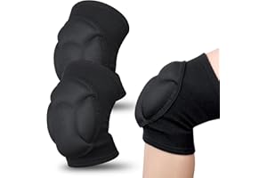 UKOFEW Genouillère Travail, Genouillères de Protection, Éponge Genouillères, Éponge Épaisse Genouillere, Genouillère Sport Avec Mousse Coussin pour Jardinage Travaux Carreleur Construction Nettoyage-1 Paire