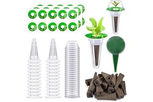 PRETTY KAURV 24 Sets Seed Pod Kit Reusable Plant Pod Kit Lightweight Indoor Hydroponics Grow Kit with Lightproof Stickers Baskets Replacement Grow Sponges Seed Dispenser Grow Domes for Garden System Home