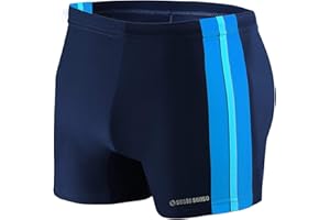Sesto Senso Bañador de Natación Hombre Shorts Traje de Baño Pantalones Boxers de Natación
