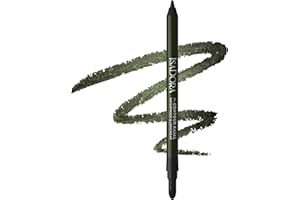 ‎ISADORA IsaDora Perfect Contour Kajal - Starker Halt ohne zu verwischen - Kajalstift ideal für Smokey Eyes - Hochpigmentiert und Hypoallergen - Einfaches Auftragen - Lidstrich Stift - Forest Green