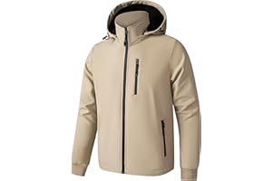 TONY BACKER Giacca Leggera Uomo Giubbotto Casual Giubbino Leggero Con Cappuccio da Uomo