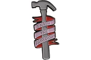 AOTEMAN Smash The Patriarchy Pin for Feminist…