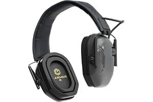 EARMOR M300T & M300A Elektroniska Hörselskydd, skytte, hörselkåpor, brusreducering