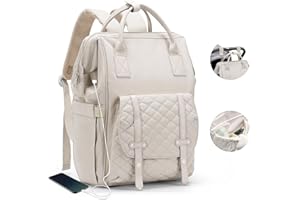 WINSPANSY Baby Lässig Wickelrucksack Wickeltasche Groß,Wasserdichter Wickeltaschen Rucksack,Babytasche Multifunktional für Mama und Papa