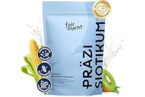 ‎FAIRMENT fairment Präzisiotikum® - Premium Ballaststoff-Komplex | Einfache Anwendung | Mit Experten entwickelt | Ohne Zusatzstoffe | Laktosefrei, Glutenfrei | 30 Tage Vorrat |150g Ballaststoffe Pulver