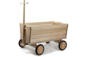 ‎HOLZFEE HolzFee Kinder Handwagen Super Qualität Rotbuche