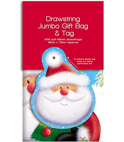Christmas Santa Sack Children Xmas Gift Candy Stocking Bag Santa Claus