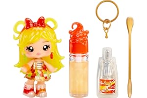 Yummiland x Licensed Sweet Lip Gloss Doll: Haribo Goldbears - Sweetie Goldbears - Enthält 1 Puppe, DIY-Lipgloss + Abnehmbaren Schlüsselanhänger, Kosmetik-Spiel, Sammlerstück, Für Kinder ab 4 Jahren