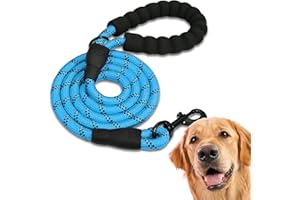 Edipets, Smycz dla psa, dla szczeniaka, małe, średnie i duże, 1,2 m, 1,5 m, 2,2 m, smycz dla psa szkoleniowego (220 CM, niebieski)