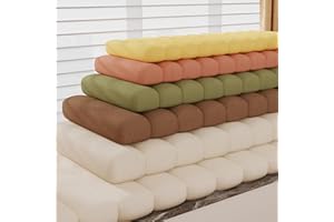 ZOOMLIE Coussin de banc en éponge haute densité et antidérapant pour meubles de jardin, terrasse, cuisine, canapé, banc, salle à manger, banque, balancelle, fenêtre (105 x 40 x 6,5 cm)