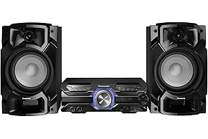 Panasonic SC-AKX320E-K Zestaw Kina Domowego, Czarny, 450 W