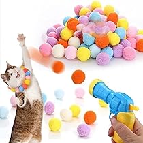 TIESOME Regenboog kat bal speelgoed, 12 stuks grote kat speelgoed ballen voor indoor kittens zacht EVA schuim interactieve kat speelgoed spons spelen bal speelgoed 3,5 cm
