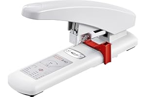 Novus B 40/4 Pojemność 100 arkuszy zszywacz do dużych obciążeń 55 mm Maksymalna głębokość wkładania papieru - szary