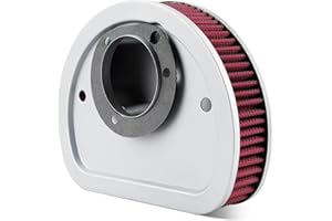 LOCOPOW 29461-99 HD-1499 Air Filter for Harley Davidson Dyna Road King Electra Glide Ultra Classic Fat Boy Heritage Softail Deluxe Deuce Springer Custom Standard Wide Super Glide Low Rider Bob