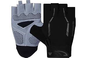 Cykelhandskar Halvfinger Unisex Vadderade grepp Handflata Cykel Sommar Ridning MTB Cykelhandskar Halkfria Fingerlösa Korta Mountainbike Ride Herr Sport Vandringsvantar Klättring