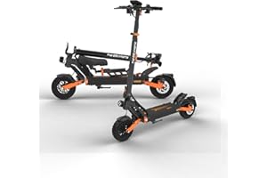 KuKirin G2 Pro (VMP) Patinete Eléctrico Adultos Certificado DGT 65km Autonomía 9 Pulgadas Neumáticos Vacío Offroad Ajustable Plegable Plegado Rápido Pantalla LCD Amortiguación Frenos Disco IP54 120kg