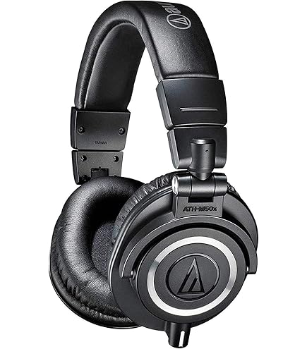 Audio-Technica M70x Casque Fermé Professionnel de Monitoring Noir