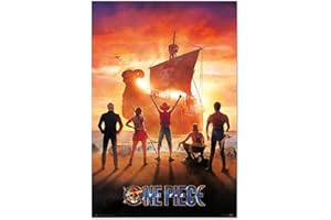 Grupo Erik - Poster One Piece Netflix - straw hat pirates - Deco Maison, Decoration Murale, Affiche Décorative