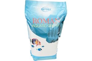 PETTEX Roman Gravel White Quartz Sand 8 Kg, Packaging may vary