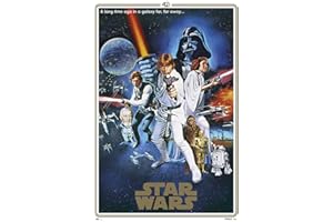 Grupo Erik Editores gpe5166 – Poster avec Motif Star Wars 40 Anniversaire