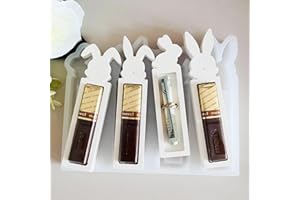 WIKIMO Silikonformen Gießformen Ostern, 4 Silikonform Hase Ostern Gips Zum Gießen, Gießformen Silikon Geldgeschenk Giessform Silikon Ostern Silikonformen Ostern Silikonform für Geldgeschenke