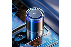 ‎CEENIU Ceeniu Auto-Lufterfrischer CF3, 135ml Französischer Naturduft, Hält 4-8 Monate, Unterstützt DIY, Leises Stimmungslicht, Einstellbare Konzentration, Auto EIN/Aus, Eingebauter Akku, Römische Ferien