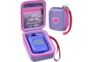 BUNIQ Étui De Transport pour Bitzees Digital Pet Interactive Toy Case, Mini Étui De Transport Portable avec Une Dragonne, Support De Rangement De Voyage pour Bitzees Virtual Electronic Pets