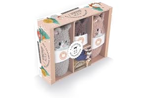 Mes chatons chaussettes: Coffret avec 3 jolies paires de chaussettes