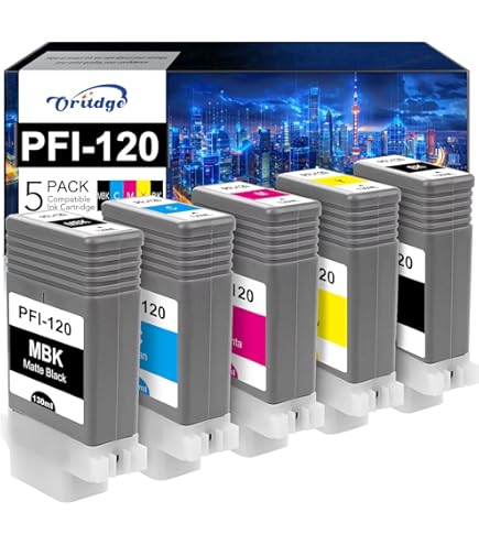 CANON PFI-107MBK NERO OPACO ORIGINALE PER