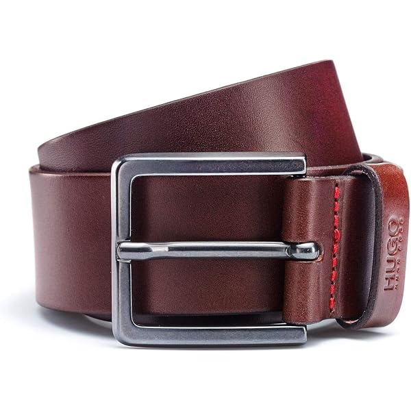 Joop! 7148 Cintura In Pelle Uomo Larga 3,5 Cm – Elegante E Senza Tempo