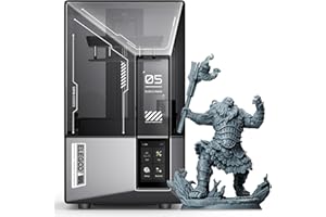 ELEGOO Mars 5 Ultra Imprimante 3D Résine 9K, Impression à Haute Vitesse 150mm/h, Nivellement Automatique, Détection Intelligente, Transfert Wi-FI, Taille d'impression 153.36 x 77.76 x 165 mm³