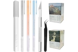 206 pcs Vintage DIY Material Paper and Glue Pen Set, CNYMANY Junk Journal Journaling Supplies Scrapbooking Paper Retro Decorative Antique Art Craft Embellishment with Glue Stick Pen