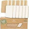 Greenzla Spugne Naturali Confezione da 12 - Spugne da Cucina Ecologiche per una Vita Sostenibile - Spugna per Piatti Riutiliz