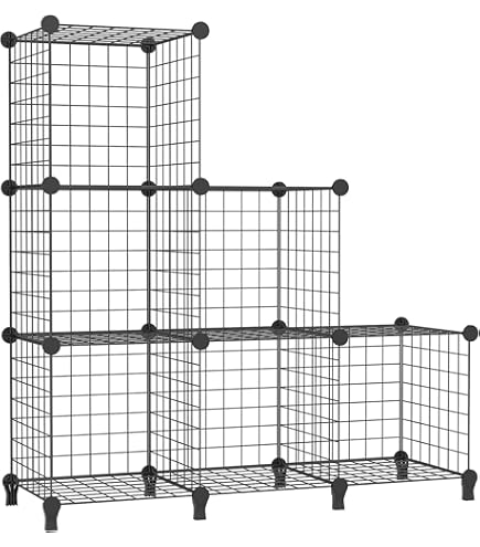 HOMCOM Würfelregal 9-teilig - Modulares Steckregal Produktbild-Vorschau 2